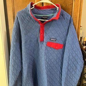 Patagonia quilted pullover mens large